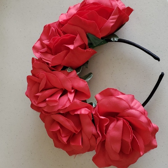 Rose Head band - Picture 2 of 2